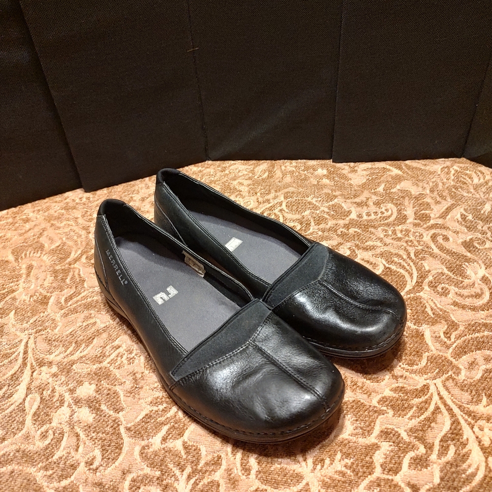 🐈‍⬛🖤🐈‍⬛ Stellar Jet Black Ortholite Comfort Loafers - 7.5M